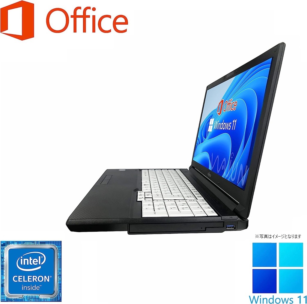 富士通 ノートPC A576/15.6型/10キー/Win 11 Pro/MS Office H&B 2019